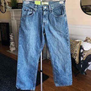 NWT Boys Lee Relaxed fit blue jeans sz 14 Husky